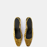 Cecilia - Chautreuse Crushed Velvet