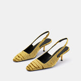 Cecilia - Chautreuse Crushed Velvet