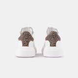 Sofia - White/Leopard
