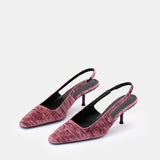 Cecilia - Rose Crushed Velvet