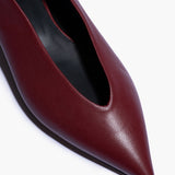 Claudia - Burgundy Nappa