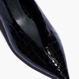 Claudia - Black Croc