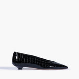 Claudia - Black Croc