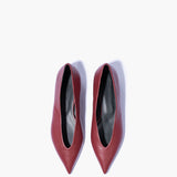 Claudia - Burgundy Nappa