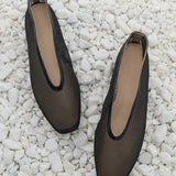 Maison Slipper - Black Mesh