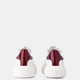 Sofia - White / Bordeaux