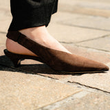 Tory - Chocolate Suede
