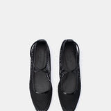 Isabella - Black Cotton Net