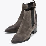 Carina - Smoke Suede