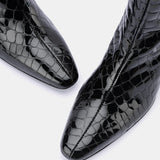 Bettina - Black Croc
