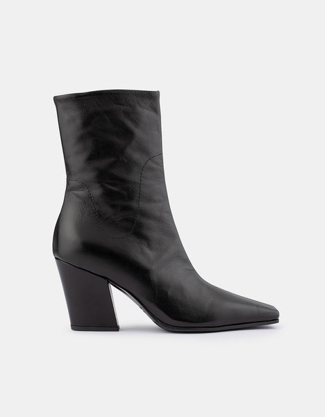Bianca Boot - Black leather - DOF Studios